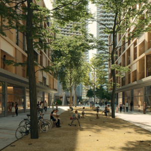 Car-free in the center of munich - driving forward a bold new mobility concept for the Paketpost Quarter